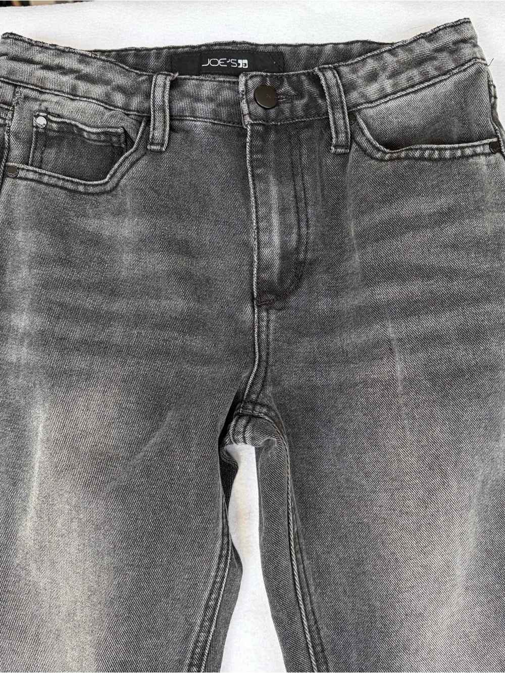 Joe's Jeans Girls Faded Black Straight Jeans Size 12